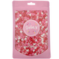 SPRINK'D | PINK/RED/WHITE MIX | HEARTS/2MM SUGAR BALLS | 500G
