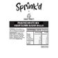 SPRINK'D | PINK/RED/WHITE MIX | HEARTS/2MM SUGAR BALLS | 500G