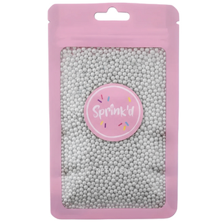 SPRINK'D | SUGAR BALLS | SILVER | 2MM | 60G