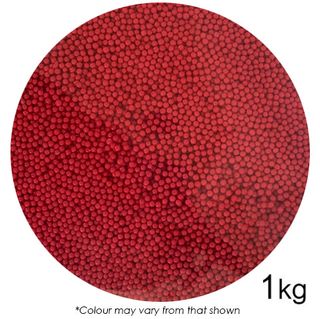 SPRINK'D | SUGAR BALLS | RED | 2MM | 1KG