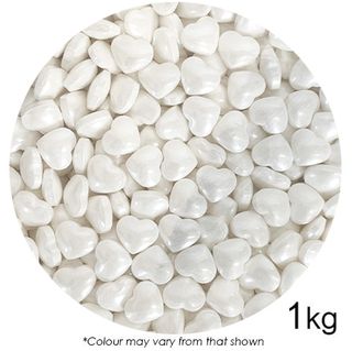 SPRINK'D | HEARTS | WHITE | 12MM | 1KG | B/B 13/08/25