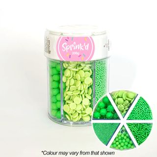 SPRINK'D | 6 CAVITY JAR | GREEN | 200G