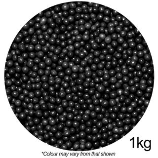 SPRINK'D | SUGAR BALLS | POLISHED BLACK | 4MM | 1KG