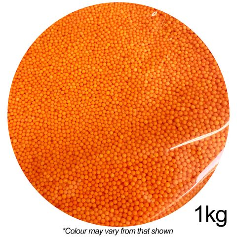 SPRINK'D | SUGAR BALLS | ORANGE | 2MM | 1KG