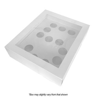 DISPLAY CUPCAKE BOX | NUMBER 5 | 12 HOLES