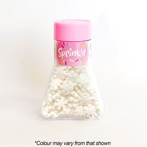 SPRINK'D | WHITE SNOWFLAKES | 12MM | 90G