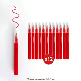 CAKE CRAFT | MINI MARKERS | RED | 12 PACK