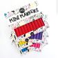 CAKE CRAFT | MINI MARKERS | RED | 12 PACK