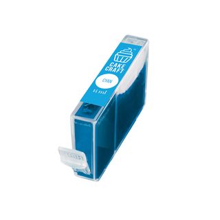 CAKE CRAFT | CANON CLI-671C | EDIBLE INK REFILL CARTRIDGE | CYAN | 14ML | B/B 10/10/23