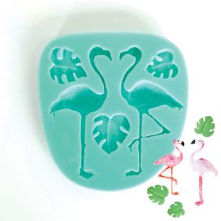 FLAMINGO & BANANA LEAF | SILICONE MOULD