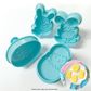EASTER BUNNY | PLUNGER CUTTERS | 4 PIECES