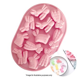 EASTER BUNNY & CARROT | SILICONE MOULD