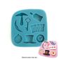 ALICE IN WONDERLAND SILICONE MOULD