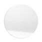 CAKE BOARD | WHITE SHINY | 8 INCH | ROUND | MDF | 6MM THICK