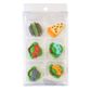 NINJA TURTLES | SUGAR DECORATIONS | 6 PIECE PACK