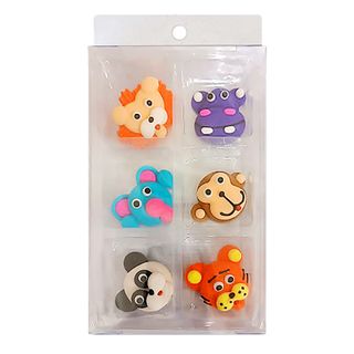 LARGE SAFARI ANIMAL | SUGAR DECORATIONS | 6 PIECE PACK | B/B 29/12/24