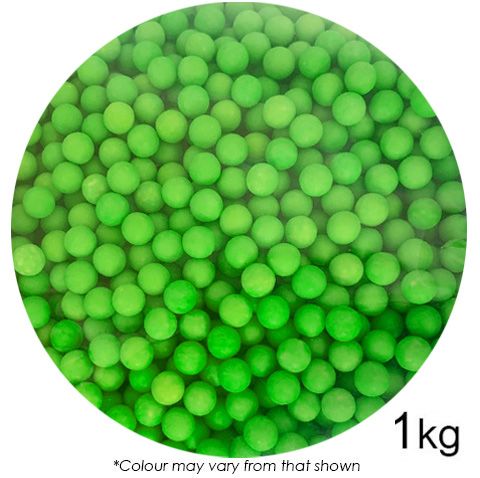 SPRINK'D | SUGAR BALLS | GREEN | 8MM | 1KG