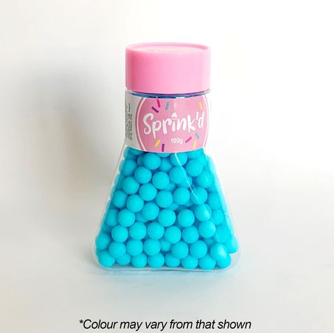 SPRINK'D | SUGAR BALLS | PASTEL BLUE | 8MM | 100G