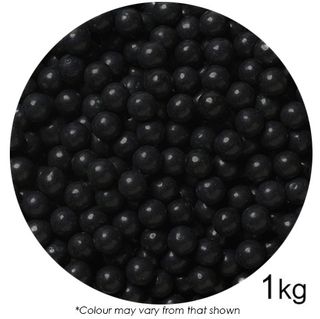 SPRINK'D | SUGAR BALLS | BLACK | 8MM | 1KG