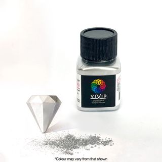 VIVID | SILVER | EDIBLE METALLIC DUST | 10G