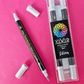 VIVID | EDIBLE METALLIC MARKERS | SILVER | 3PK
