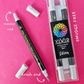 VIVID | EDIBLE METALLIC MARKERS | SILVER | 3PK