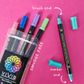 VIVID | EDIBLE METALLIC MARKERS | RAINBOW | 5PK