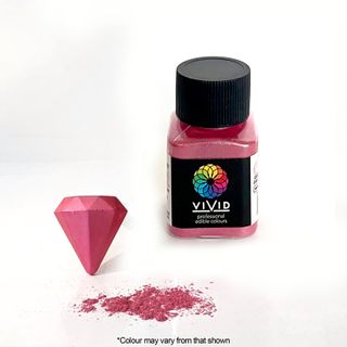 VIVID | SUPER PINK | EDIBLE METALLIC DUST | 10G