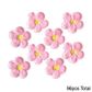 LARGE 5 PETAL SUGAR FLOWERS PINK | BOX OF 96