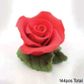 TINY RED ROSE AND LEAF | SUGAR FLOWERS | BOX OF 144