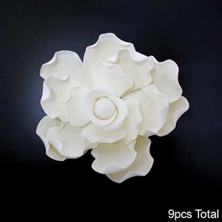GARDENIA WHITE | SUGAR FLOWERS | BOX OF 9