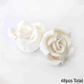 SMALL CLASSIC ROSE WHITE | SUGAR FLOWERS | BOX OF 48