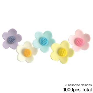 BLOSSOMS ASSORTED SMALL | SUGAR FLOWERS | BOX OF 1000