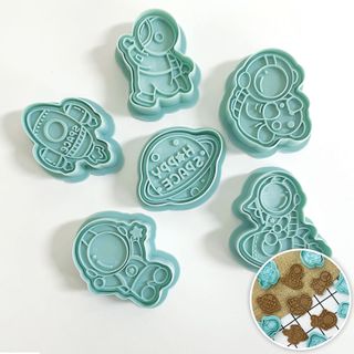 HAPPY SPACE | COOKIE CUTTERS | 6 PIECE SET
