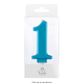 WISH | NUMBER 1 | BLUE METALLIC CANDLE