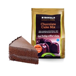 BAKELS | GLUTEN FREE GOLD LABEL | CHOCOLATE CAKE MIX | 500G