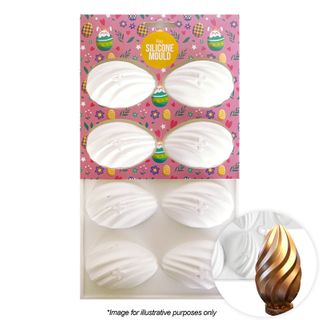 SMALL SWIRL EGG | SILICONE MOULD