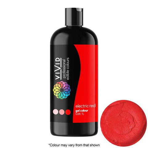 VIVID | ELECTRIC RED | GEL COLOUR | 1L