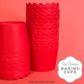 CAKE CRAFT | ICE CREAM BAKING CUP | RED | 24 PACK