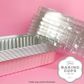 CAKE CRAFT | FOIL BAKING CUP WITH LID | RECTANGLE | LIGHT PINK | 10 PACK