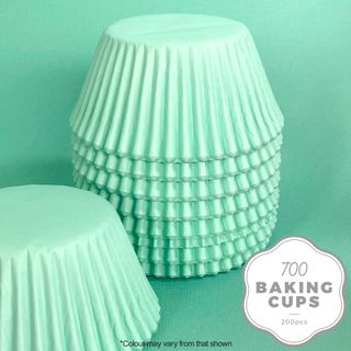 CAKE CRAFT | 700 BAKING CUP | PASTEL TEAL | 200 PACK