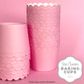 CAKE CRAFT | ICE CREAM BAKING CUP | PASTEL PINK | 24 PACK