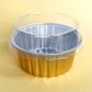 CAKE CRAFT | FOIL BAKING CUP WITH LID | ROUND | GOLD | 50 PACK