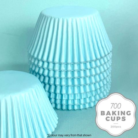 CAKE CRAFT | 700 BAKING CUP | PASTEL BLUE | 200 PACK