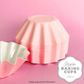 CAKE CRAFT | RIPPLE BAKING CUP | PINK | 24 PACK
