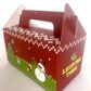 CHRISTMAS CUPCAKE BOX | 2 HOLE WITH HANDLE