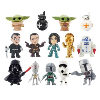 STAR WARS | PLASTIC FIGURINES | 14 PIECE SET