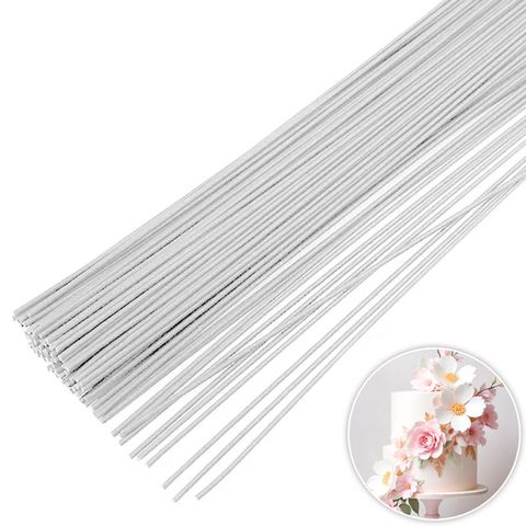 FLORAL WIRE | WHITE | 16 GAUGE | 20 PCS