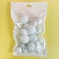 WHITE | DECO FOAM BALL TOPPER | 20 PC SET