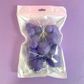 DARK PURPLE | DECO FOAM BALL TOPPER | 20 PC SET